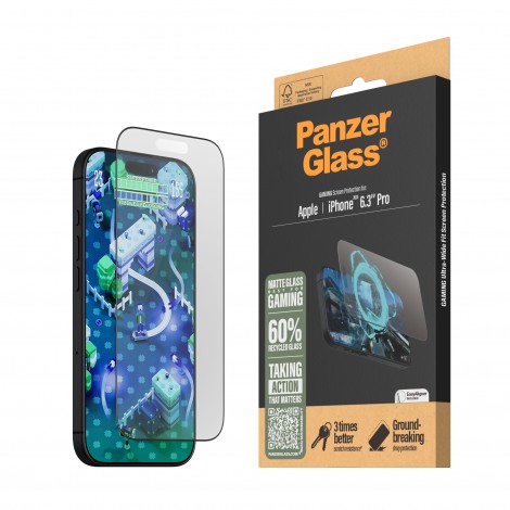 ฟิล์มกันรอย PanzerGlass Premium Screen Protector สำหรับ iPhone 17 / 16 / 15 / Air / Plus / Pro / Pro Max